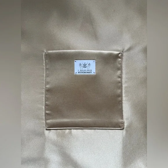 HBC stripes envelope clutch, reworked from vintage wool blanket, quilted & lined - Picture 13 of 13